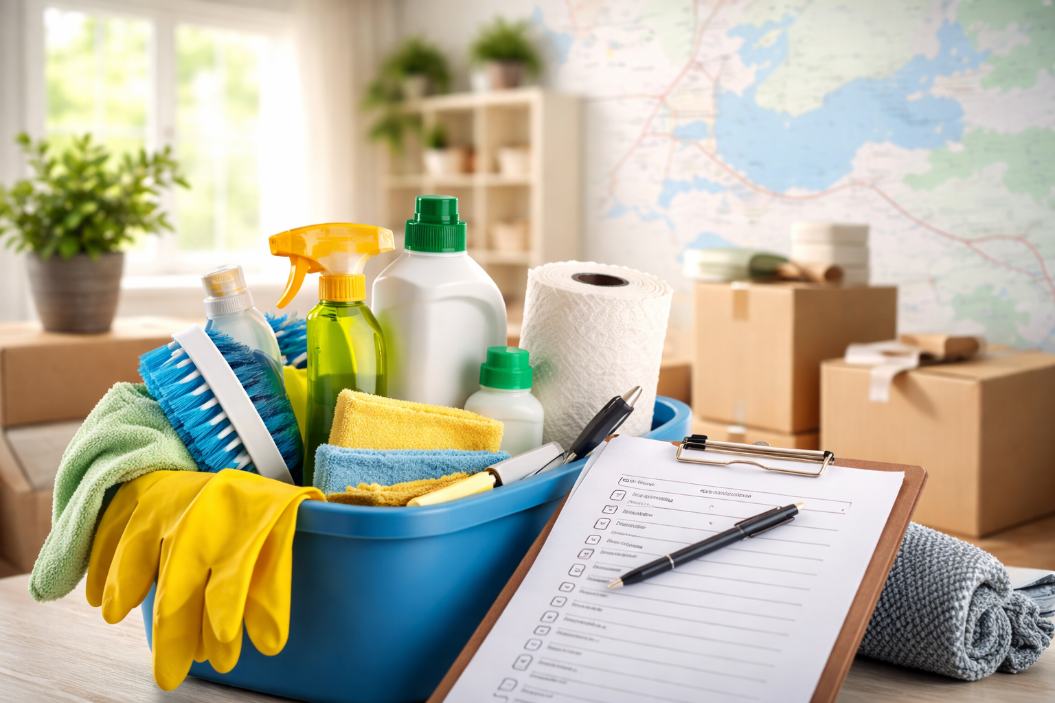 move out cleaning checklist